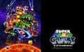 Key artwork from Super Mario Galaxy, featuring the first Dino Piranha