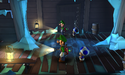 The Terminal segment from Luigi's Mansion: Dark Moon.