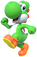 Artwork of Yoshi for Mario Party 10 (reused for Super Mario Party and Mario Kart Tour)