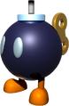 Une Bob-omb prète à exploser