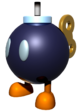 Artwork of a Bob-omb in Mario Kart: Double Dash!! (also used for Mario Kart DS)
