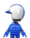The Blue Mii Racing Suit from Mario Kart Tour