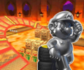The course icon of the R/T variant with Metal Mario
