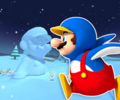 The course icon of the R variant with Penguin Mario