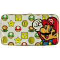 A Mario wallet with different power-ups from Super Mario Bros.