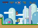 The image for ""Hurry Up!" Ground BGM" from Super Mario World on Nintendo Music.