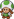 Sprite of a green Toad girl in Paper Mario: The Thousand-Year Door.