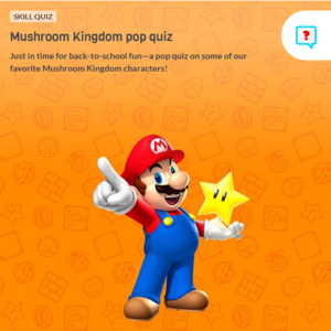 Thumbnail of the Mushroom Kingdom pop quiz