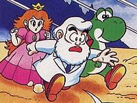 Toadstool, Dr. Light, and Yoshi