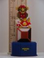 Pixelated figurine of Mario hurt by a Spiny