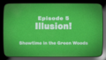 The title card of episode 5