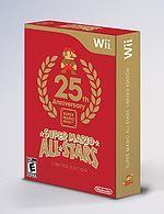 Super Mario All-Stars Limited Edition North American package. From NOA's Twitter official page.
