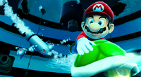 E3 June 12, 2007 Super Mario Galaxy Torpedo Ted chasing Mario