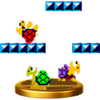 Shellcreepers trophy from Super Smash Bros. for Wii U