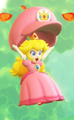 Peach's parachute cap
