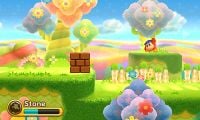 Stone Kirby as a Brick Block in Kirby: Triple Deluxe