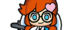 Penny character selection grid icon from WarioWare: Get It Together!