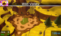 Hole 3 of Wild Valley from Mario Sports Superstars