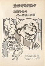 Super Mario Land 3's chapter 4 cover