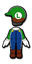 Luigi Mii racing suit from Mario Kart 8 Deluxe