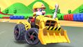 Builder Mario in the Dozer Dasher