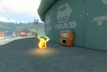 A Yoshi's vending machine in Mario Kart World