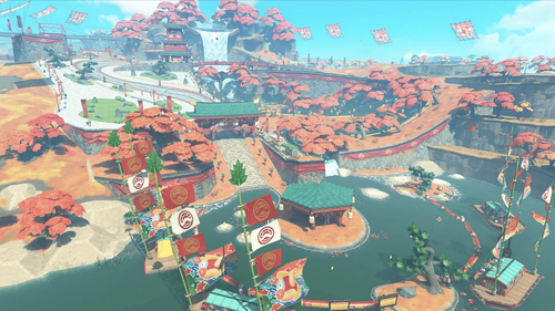 Cheep Cheep Falls in Mario Kart World