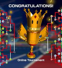 Winning an online tournament