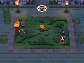 Mowtown at night from Mario Party 6