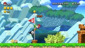 Goal Pole - Super Mario Wiki, the Mario encyclopedia