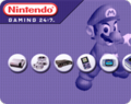Wallpaper featuring all Nintendo's consoles prior to the Wii.