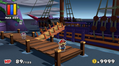 Location of the 25th hidden block in Paper Mario: Color Splash, not revealed.