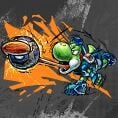 Yoshi, shown as an option in an opinion poll on Mario Strikers: Battle League opponents