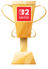 The Nintendo Switch 2 Trophy from the Trophy Creator application