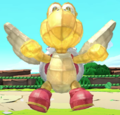 A Paper Macho Koopa Paratroopa from Paper Mario: The Origami King