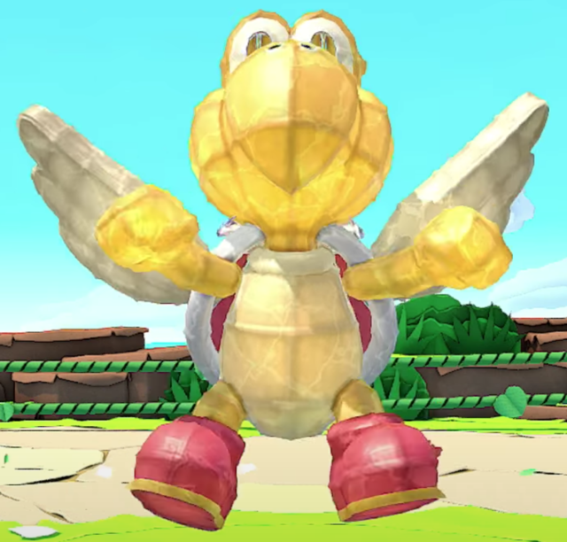 Paper Macho Koopa Paratroopa Super Mario Wiki The Mario Encyclopedia 