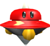 Rendered model of the Spiky Topman enemy in Super Mario Galaxy.