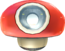 Rendered model of a red Starshroom in Super Mario Galaxy.