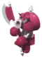 Artwork of Axem Pink from Super Mario RPG: Legend of the Seven Stars