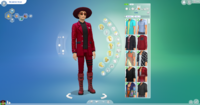 Party: Some social events such as parties is when you'll see your Sim wear this outfit by default.