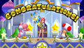 White Mage, Pink Yoshi, and Toad win the Star Cup for Dodgeball.