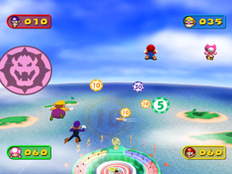 Target Tag from Mario Party 7
