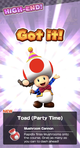 Unlocking Toad (Party Time)