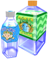 Artwork of two Water Bottles in Super Mario Sunshine.