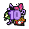 The icon for the Bugband #10, "Dancin' Pirates".