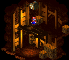 Second Treasure in Coal Mines of Super Mario RPG: Legend of the Seven Stars.