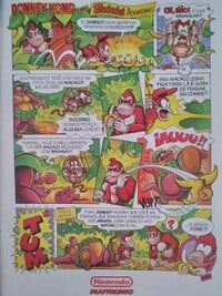 Page from the Brazilian comic “Donkey Kong em Bananas Assassinas” published by “A Turma do Ronald McDonald”