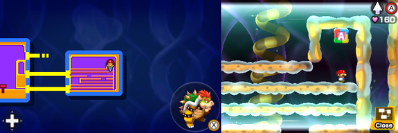 Block 25 in Energy Hold of Mario & Luigi: Bowser's Inside Story + Bowser Jr.'s Journey.