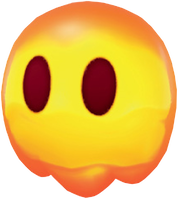 A Lava Bubble in Super Mario Odyssey