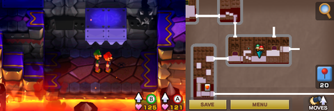 Location of the last beanhole in Bowser's Castle. Also last in the game.